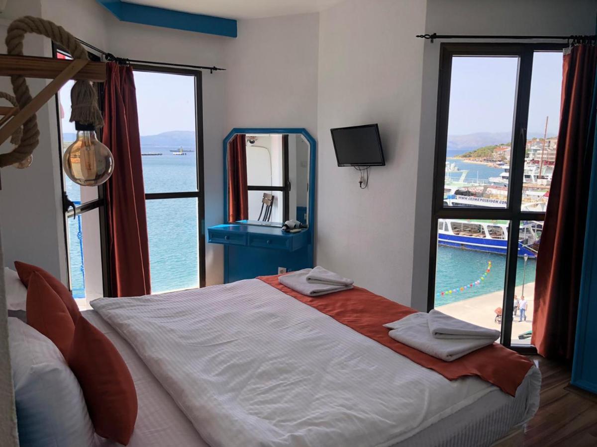 Marin Hotel Cesme Bagian luar foto